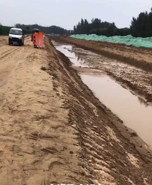衡水阜城县河道降水